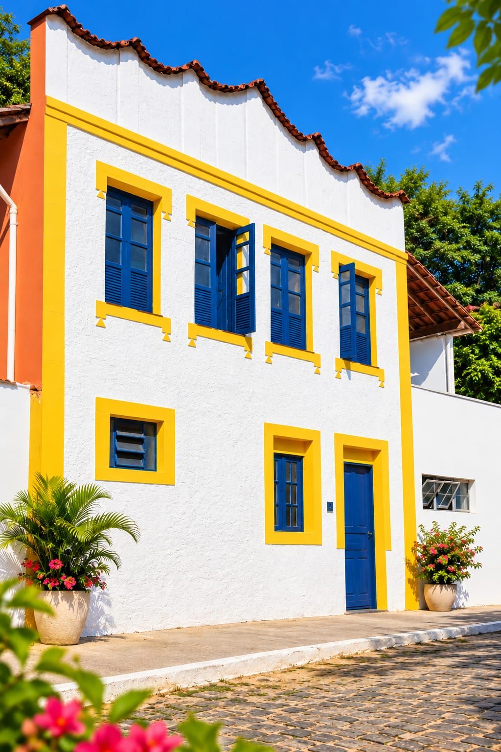Fachada da Pousada Glicério Benevides